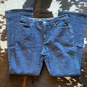 Liz Claiborne Dark Blue Straight Leg Jeans